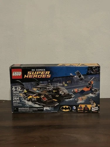 MEOW Batboat Harbour Pursuit DC Comics 76034 Batman 264pcs Ages 6-12