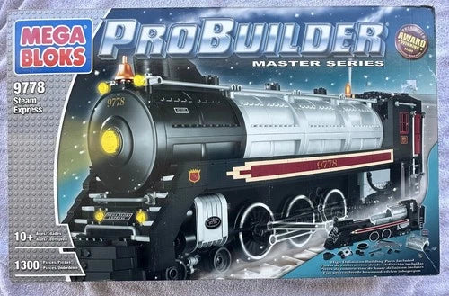 Mega Bloks Steam Express Set 9778, NEW