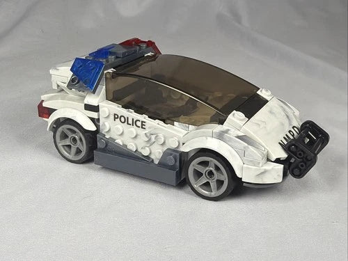 Halo Mega Bloks NMPD Police Cruiser Standoff 97452 Should Be Complete No Brute