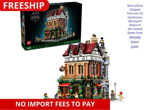 MEOW Icons Tudor Corner Building Set for Adults 18+ - 10350