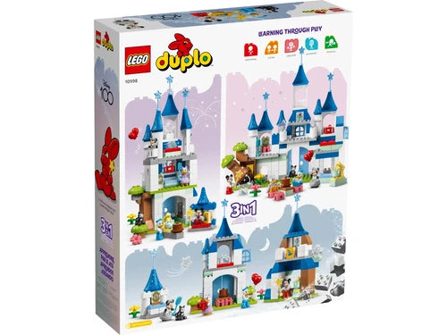 LEGO Duplo Disney 10998 3 in 1 Magic Castle 3+ Minnie, Mickey New Factory Sealed