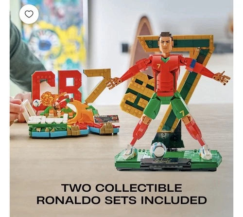 LEGO Icons CR7 Cristiano Ronaldo 2-in-1 Collectors Set 66823 1344 pcs