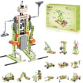 Apitor Robot E STEM Kits for 8-12 Year Old Boy Girl, 14 in 1 Medium, Green