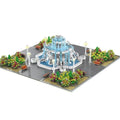 LED Lighted Fountain Square Building Blocks Set General Jim's Toys & Bricks