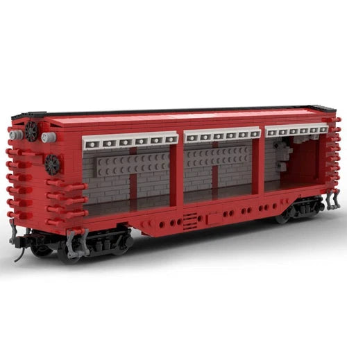 ZITIANYOUBUILD All-Door Boxcar Train 926 Pieces Building Toys Set MOC Build