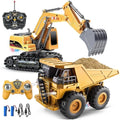 Rc Excavator & Dump Truck Construction Vehicles Remote Control Heavy Equipment
