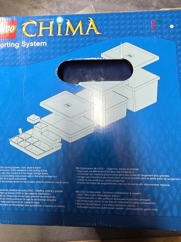 LEGO Legends Of Chima Sorting System Storage Box New Sealed Retired 5003562 *