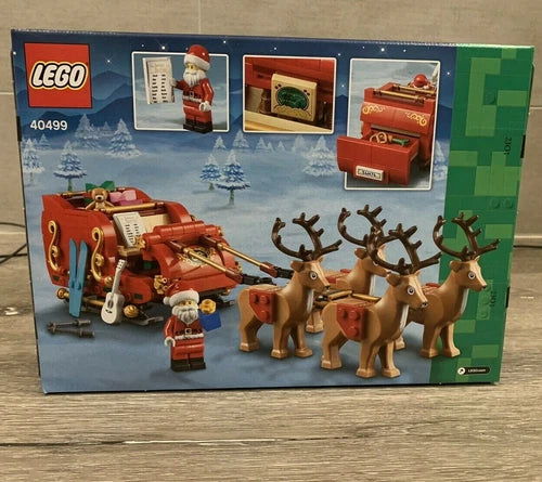 NEW sealed 🔥Lego 40499 🔥Santa's Sleigh FREE SHIP in hand🔥
