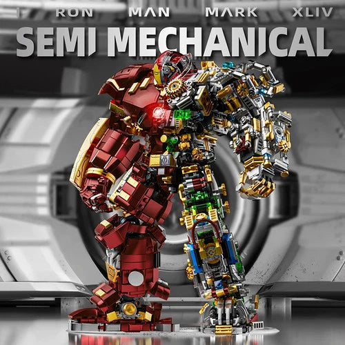 2700+ PCS Iron Heroes Mech Building Blocks DIY Action Figure Brick Toy Set 2026