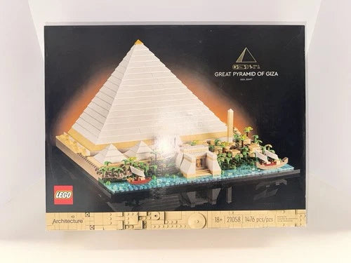 LEGO Architecture Great Pyramid of Giza 21058 1476 Pieces Retired New Sealed
