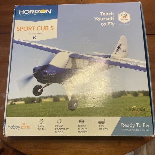 Horizon Hobby Sport Cub S Model RC Airplane HBZ4400 Adventure New Open Box