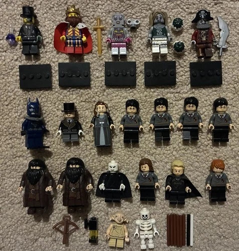 AUTHENTIC LOT Lego Minifigures Classic King Zombie Harry Potter Batman Voldemort