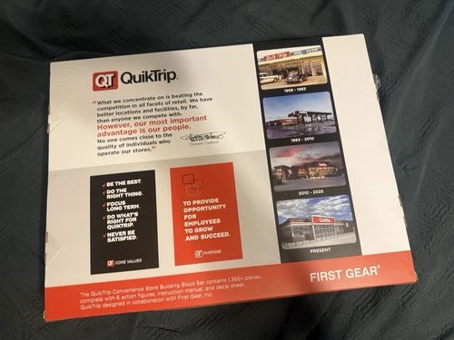 QuikTrip QT Convenience Store Building Block Set 1,365+ pcs