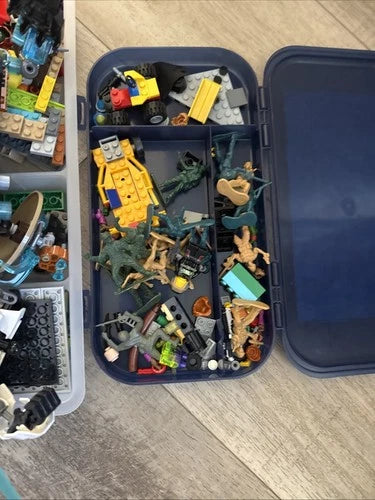 Lego Play Boxes With Figurines