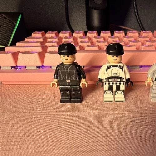 LEGO Star Wars Imperial lot of 6 ISB agents, officers and shuttle pilot