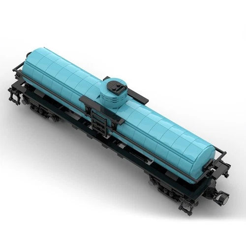 Tanker Car Train Model 586pcs Building Bricks Collection Toy
