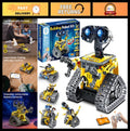 STEM Robot Building Kit - Remote Control, Coding & Educational Toy, 5-in-1 Model