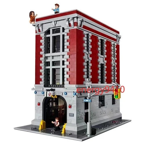 4905 PCS Ghostbusters Firehouse Headquarters Building Block Set Halloween Gifts