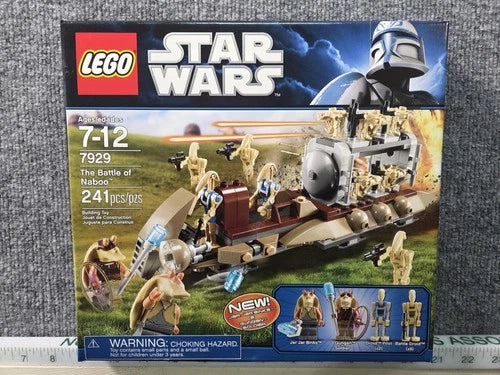 Lego 7929, 2011 Star Wars Battle Of Naboo, New in box, Sealed, Retired