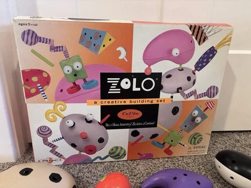 Zolo Piece Building Set Original Box + Extras