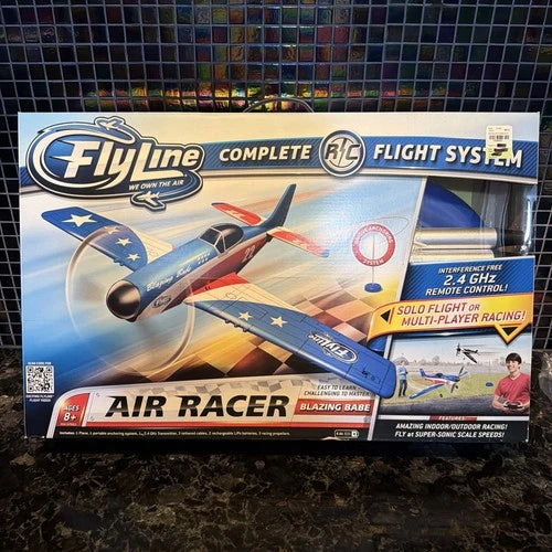 Spitfire FlyLine AIR RACER Blazing Babe Complete RC Airplane System 2.4GHz NIB