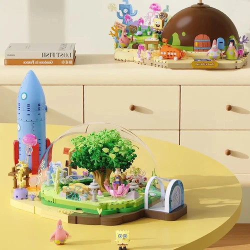 AREA-X AB0088 Sandy Cheeks Treedome SpongeBob SquarePants Building Blocks toy