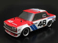 ABC 1/12 RC Car Body DATSUN BRE 510 -CLEAR- #67047