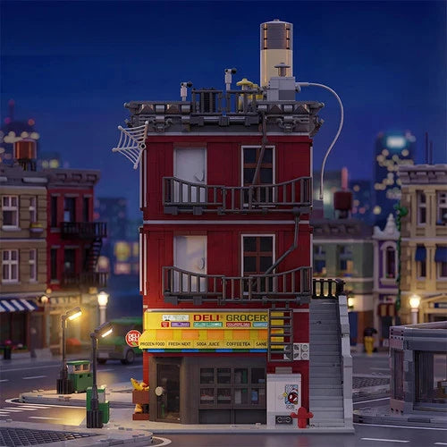 Spider-Man NYC Apartment Deli Building Blocks 3559PCS Guardian Apartment Set