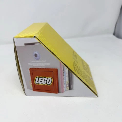 LEGO Brick Bookends Pair Home Office 2009 852521 NEW SEALED Red Discontinued