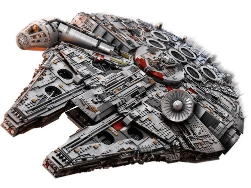 Millennium Falcon Building Blocks 75192 7541pcs Starship Compatible USA Ship