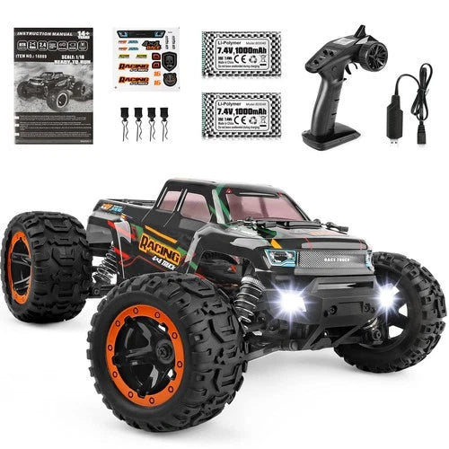 Remote Control Car 16889 116 Scale 2.4Ghz 4x4 Off Road Monster Truck 36KM/H 35+