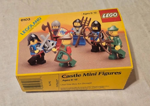 LEGO 6103 Castle Mini Figures - 100% w/box