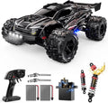 DEERC 9312E 1/18 Scale Fast RC Cars, 42+ KPH 4WD Off Road Remote Racing Car