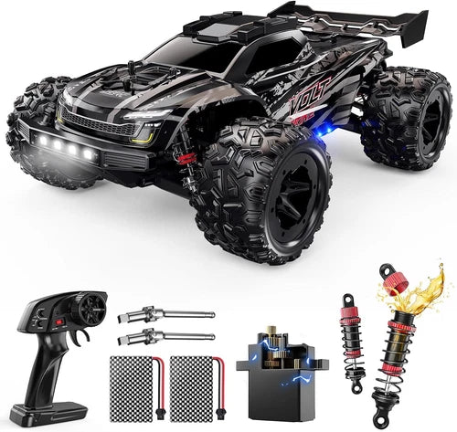 DEERC 9312E 1/18 Scale Fast RC Cars, 42+ KPH 4WD Off Road Remote Racing Car