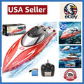 High-Speed RC Boat - 20+ MPH Racing for Kids & Adults with Rechargeable Battery
