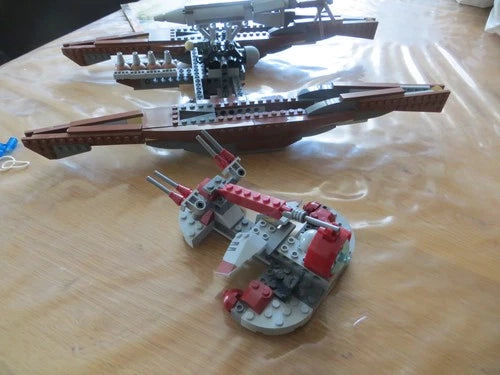 LEGO Star Wars 7260 Wookie Catamaran Excellent with BA / NO FIGURES