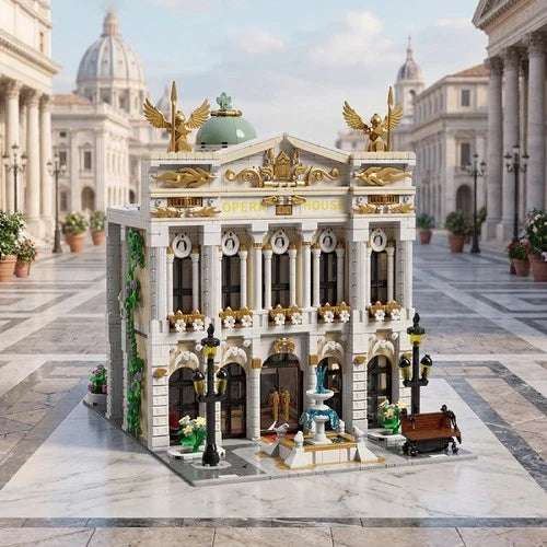 Royal Opera House Modular Building Blocks 4490 PCS Architecture Bricks Set Gift