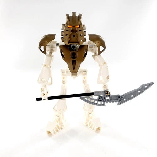LEGO BIONICLE: Takanuva (8596) Complete w/ Gold Glitter Mask