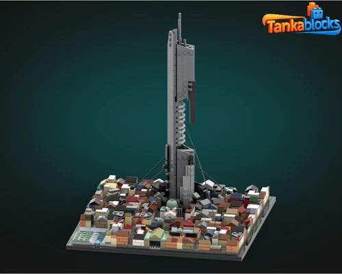 MOC-194342 City 17 Half-Life 2 DIY Model building blocks Toys Christmas gift