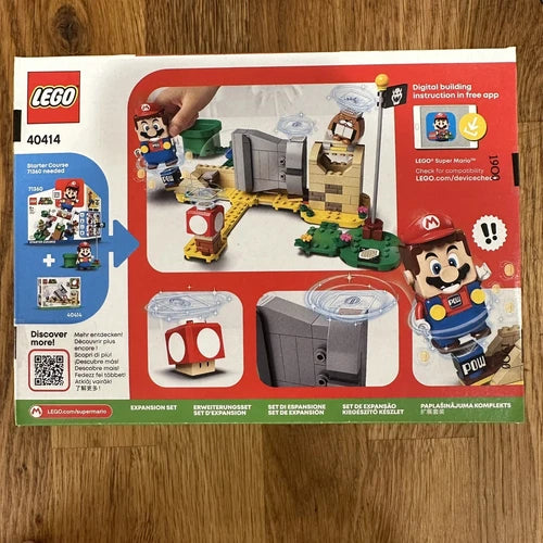 LEGO Super Mario 40414 Monty Mole & Super Mushroom Limited RARE 2020 MISB 163PCS
