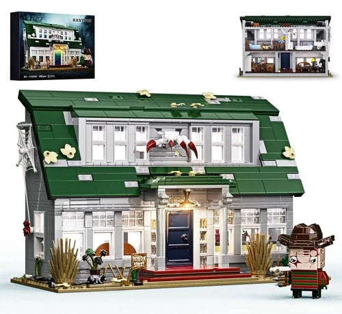 MOC Horror Freddyed Kreuger House Building Blocks Set New Box 1099 pcs toy gift