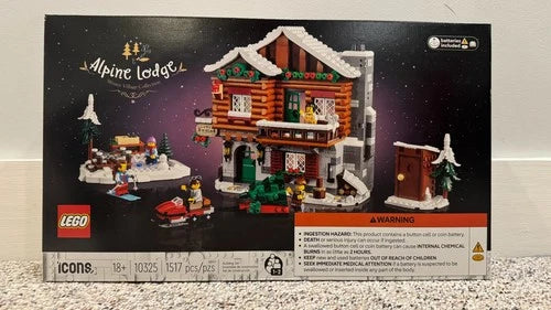 LEGO 10325 Icons Alpine Lodge NEW SEALED RETIRED Winter Village Christmas