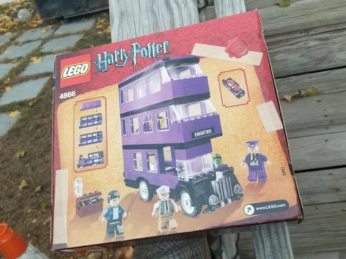 Lego 4866 Harry Potter Knight Bus MINIFIGURES Ernie Stan Head Hedwig Hogwarts