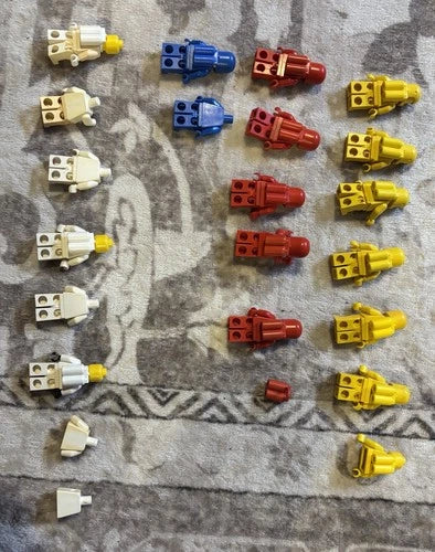MEOW space mini figures and MEOW pieces. Vintage