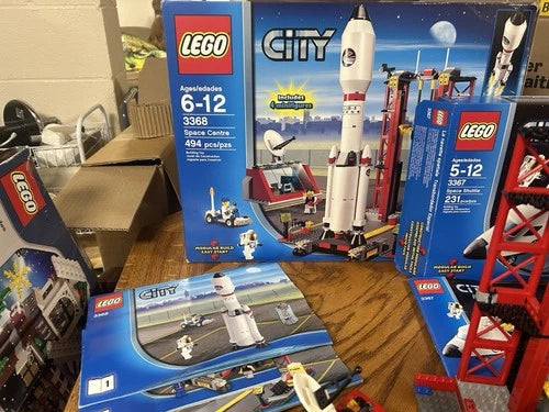 LEGO City Space LOT 3368, 3367, 3366, 3365 98% complete