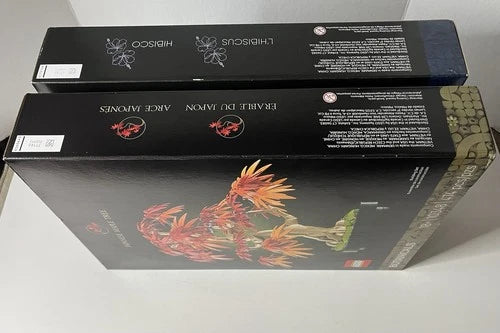 Lot of 2 LEGO Botanicals: Hibiscus (10372) & Japanese Maple Tree (10348)