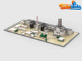 MOC-124446 Chernobyl power plant DIY Model building blocks Toys Christmas gift