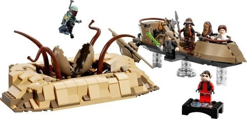 MEOW 75396-1 Desert Skiff & Sarlacc Pit - New, Sealed