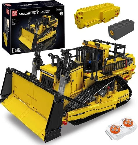 Mould King 15084 Movable Electric Power Bulldozer Building Blocks Set 1508+ pcs