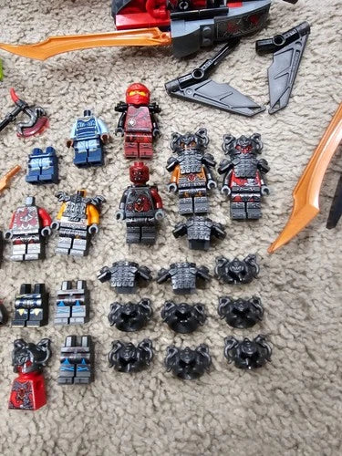 LEGO Ninjago Hands of Time Minifigure Lot + Incomplete 70624 Vermillion Invader